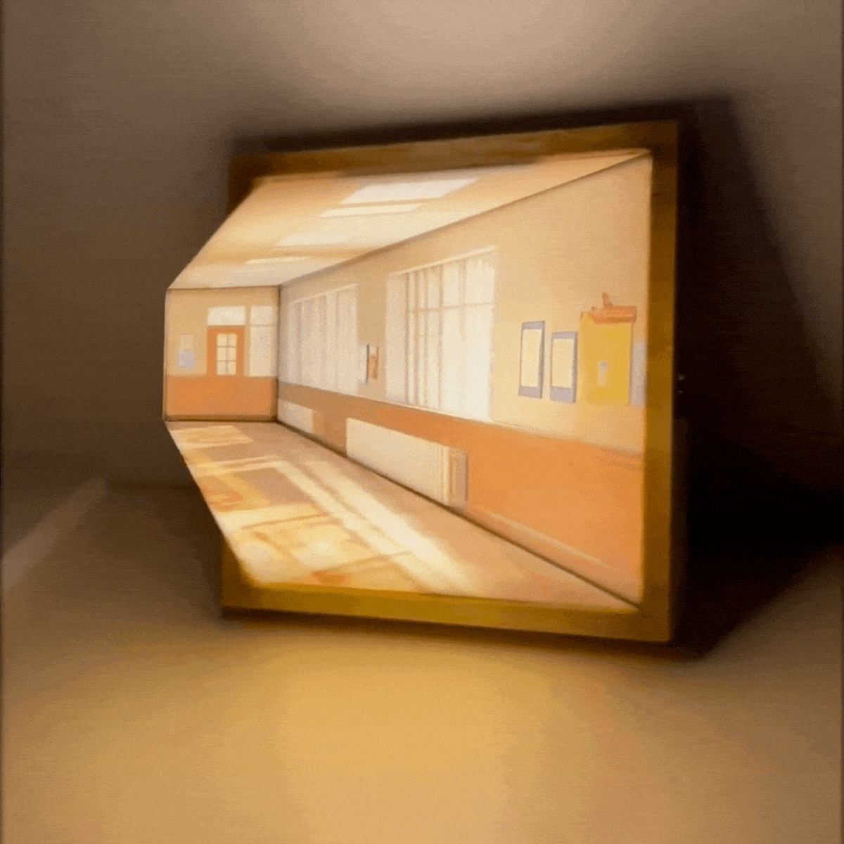 3D Illusions LED Gemälde Lampe