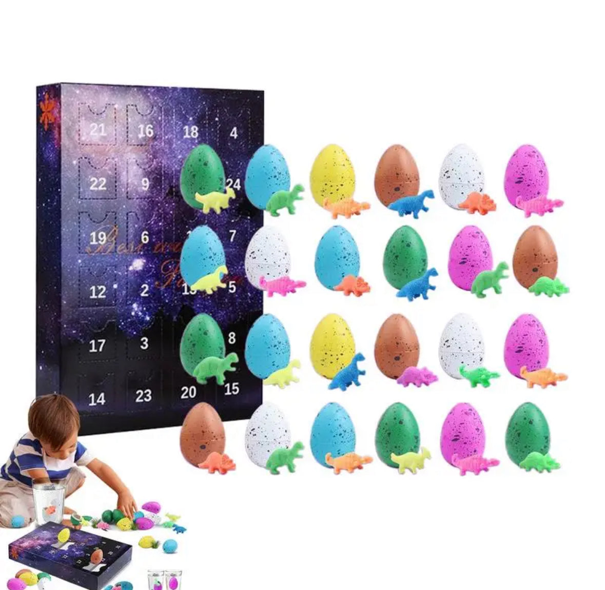 Dinosaurier Spielsachen Adventskalender