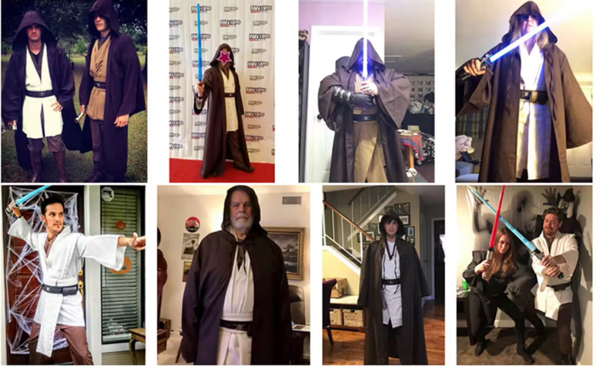 Sternen Krieger Obi-Wan Premium Kostüm