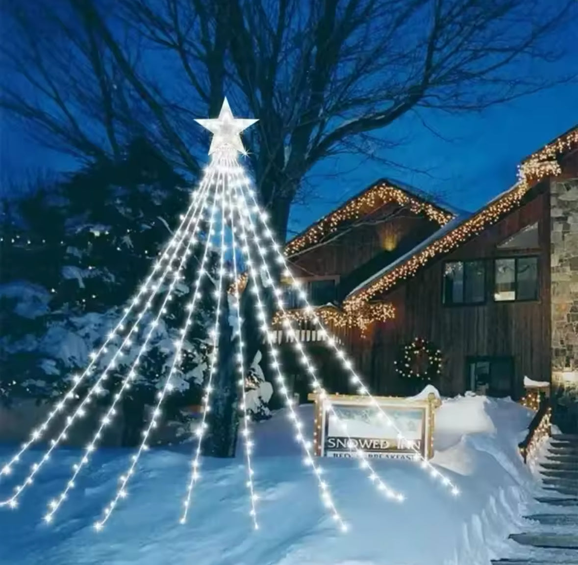 LED Weihnachtsbaum Lichterkette