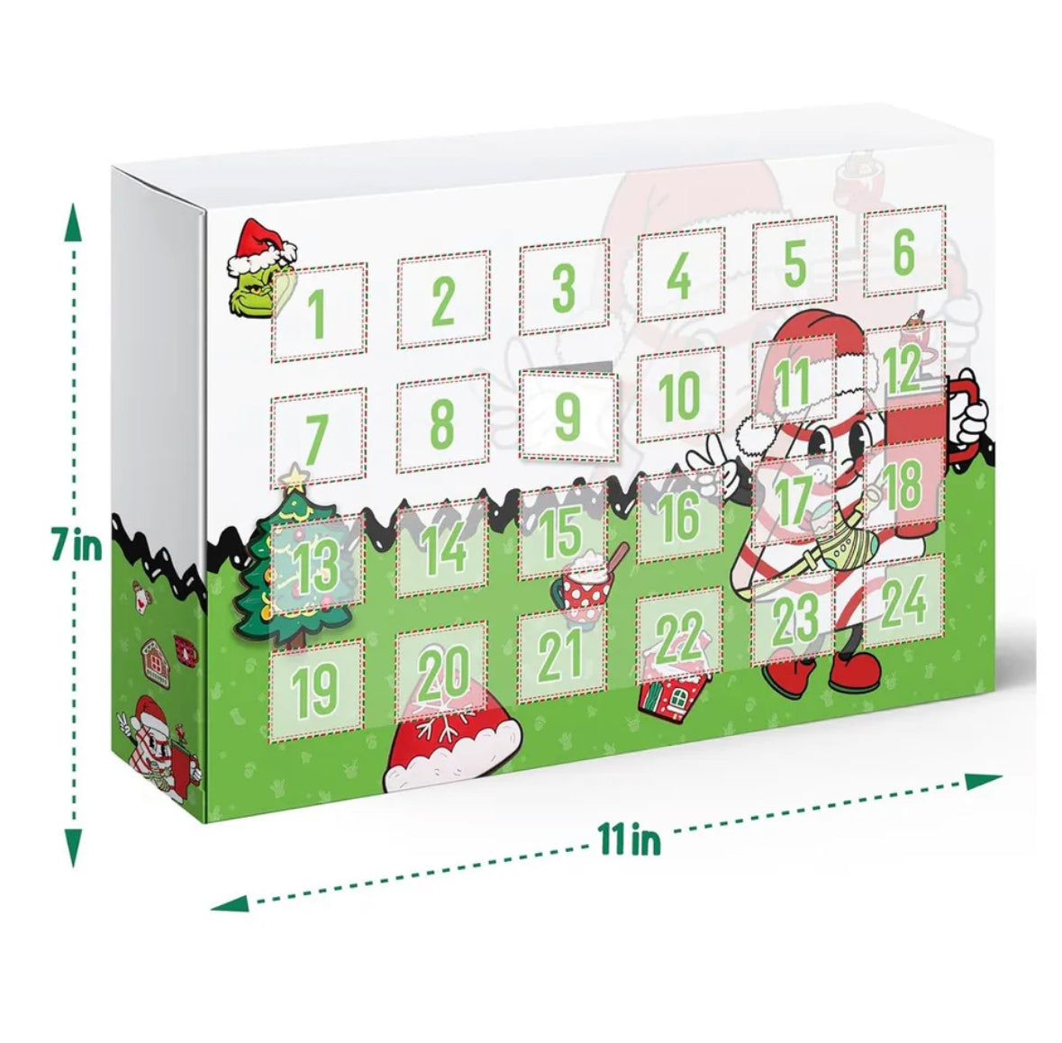 Strohhalm Adventskalender