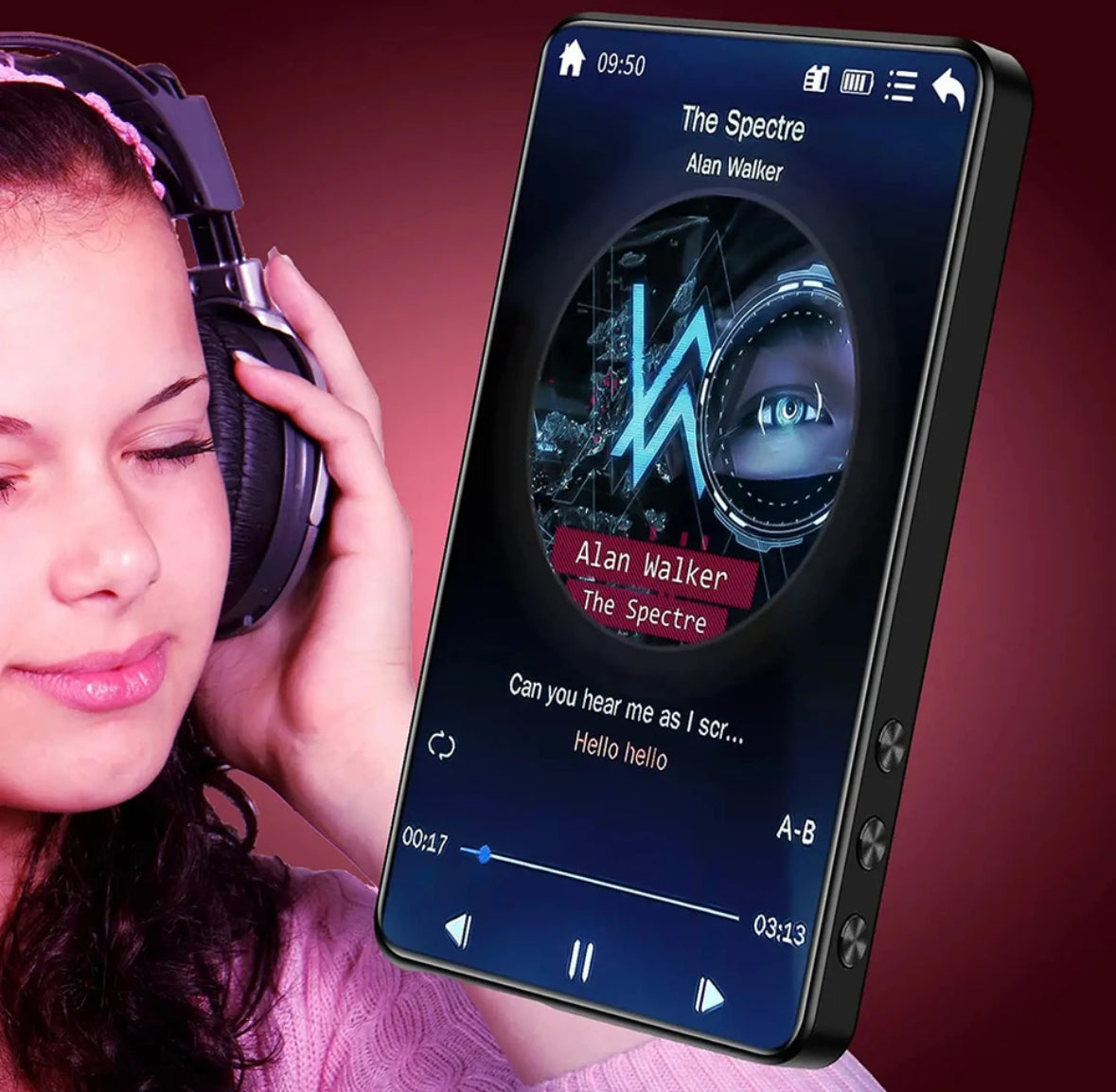 Touch gesteuerter Multifunktionaler MP3 Player