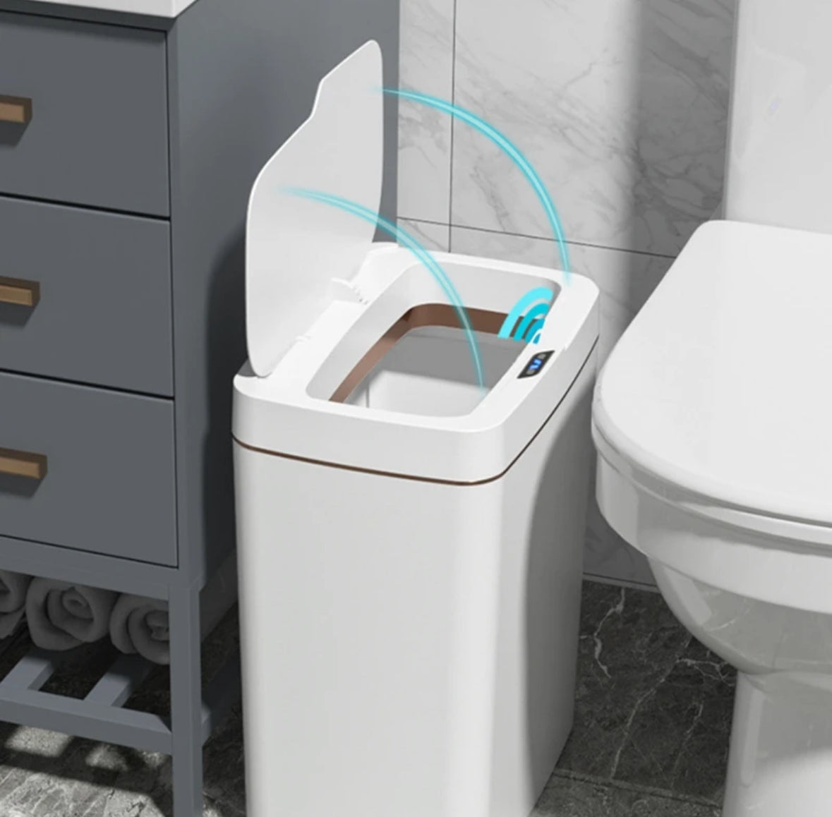 Bewegungs Gesteuerter Smart Mülleimer