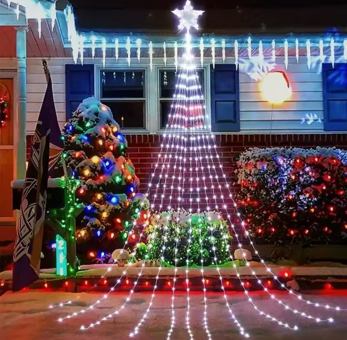 LED Weihnachtsbaum Lichterkette