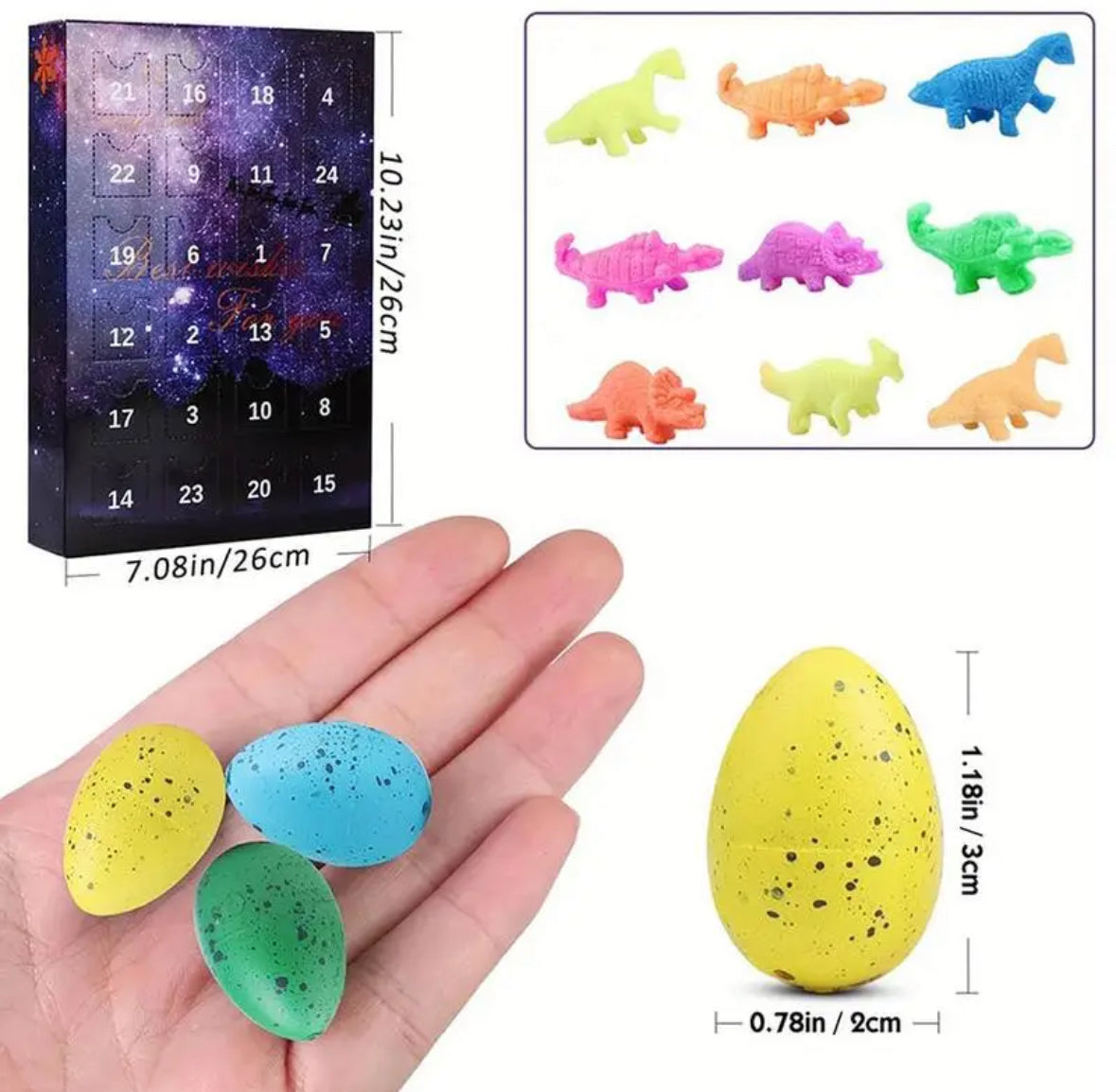 Dinosaurier Spielsachen Adventskalender