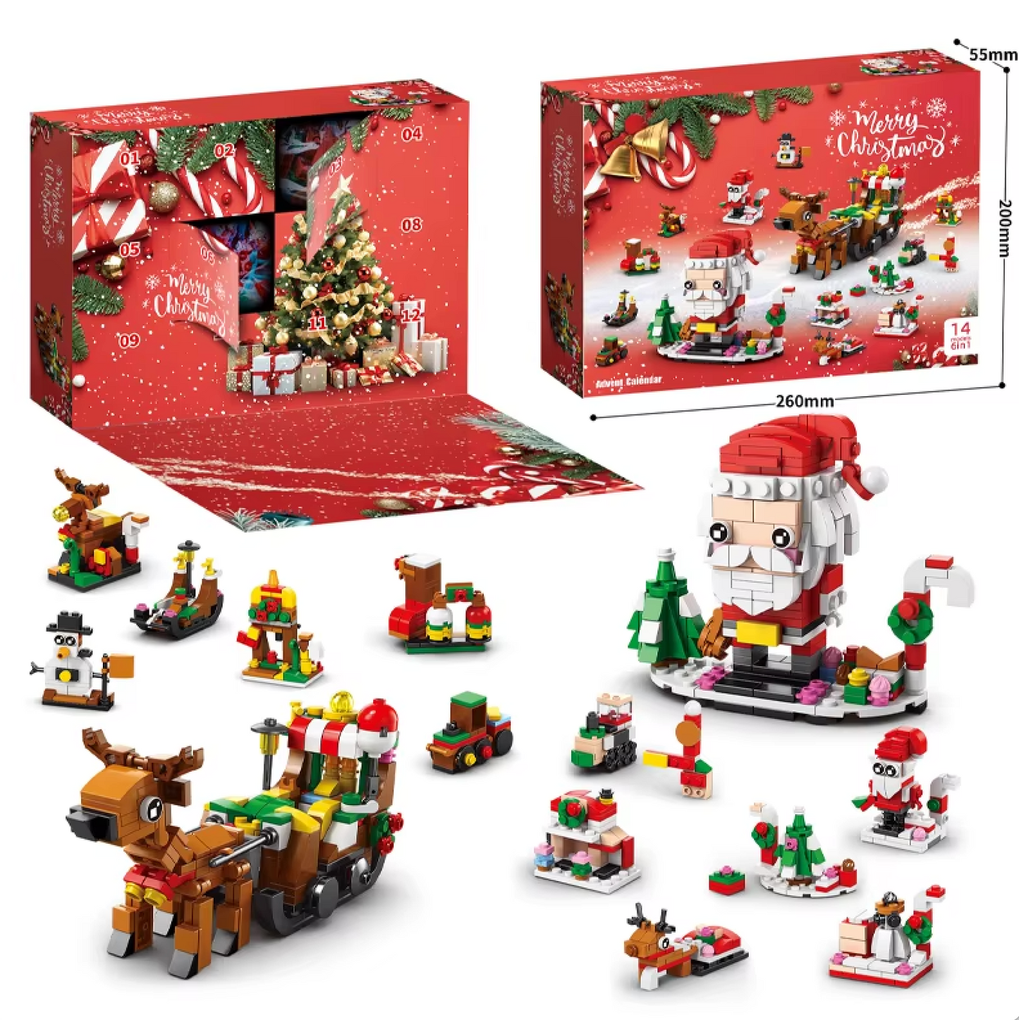 XXL Steck-Figuren Adventskalender