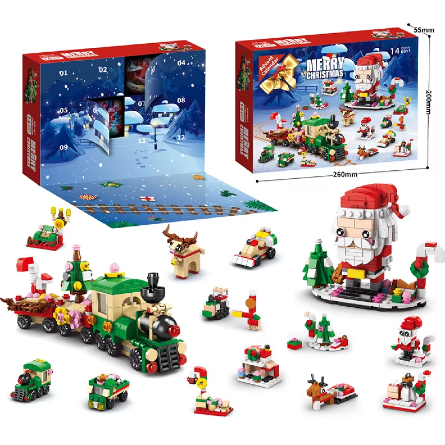 XXL Steck-Figuren Adventskalender