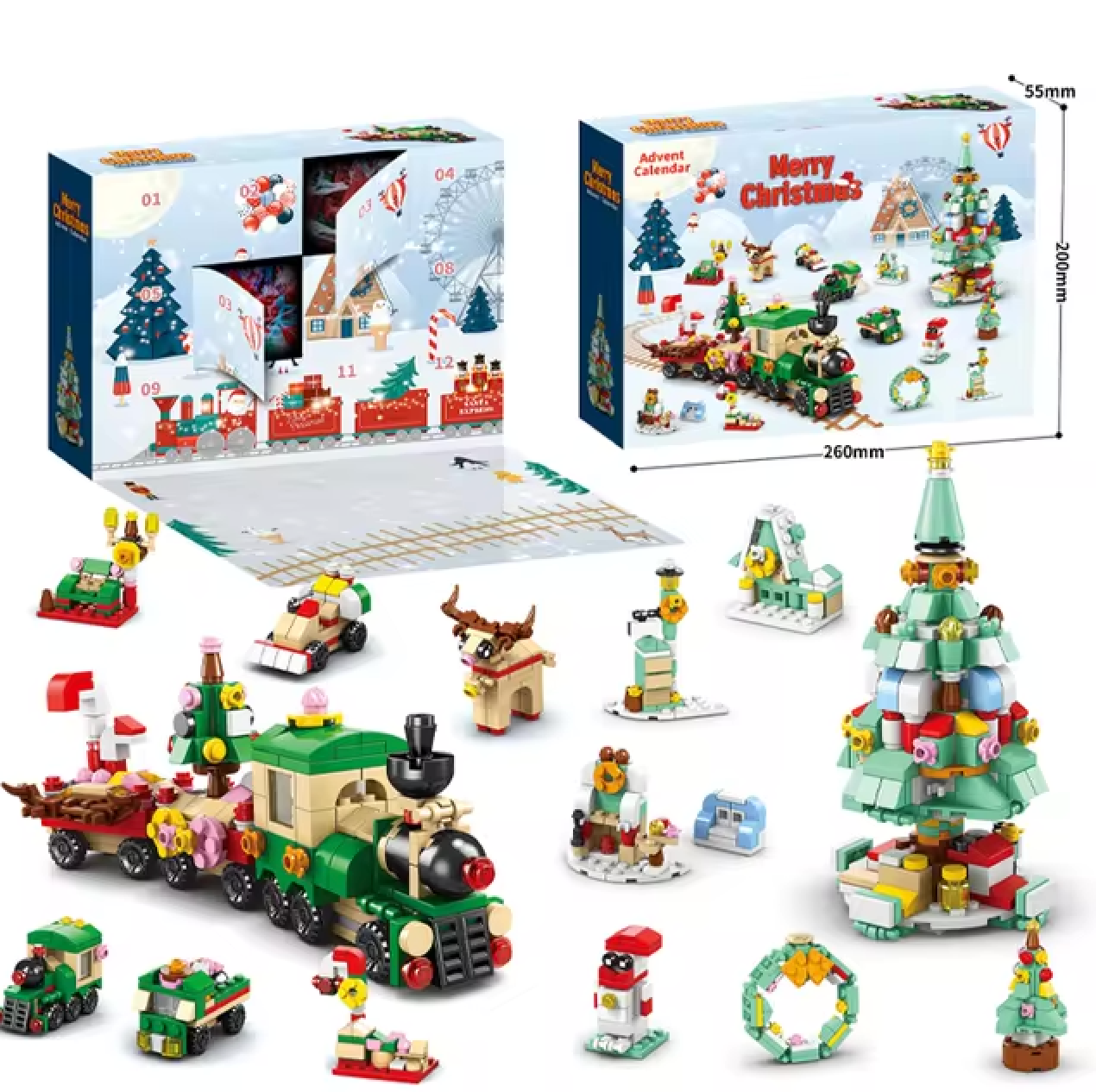 XXL Steck-Figuren Adventskalender
