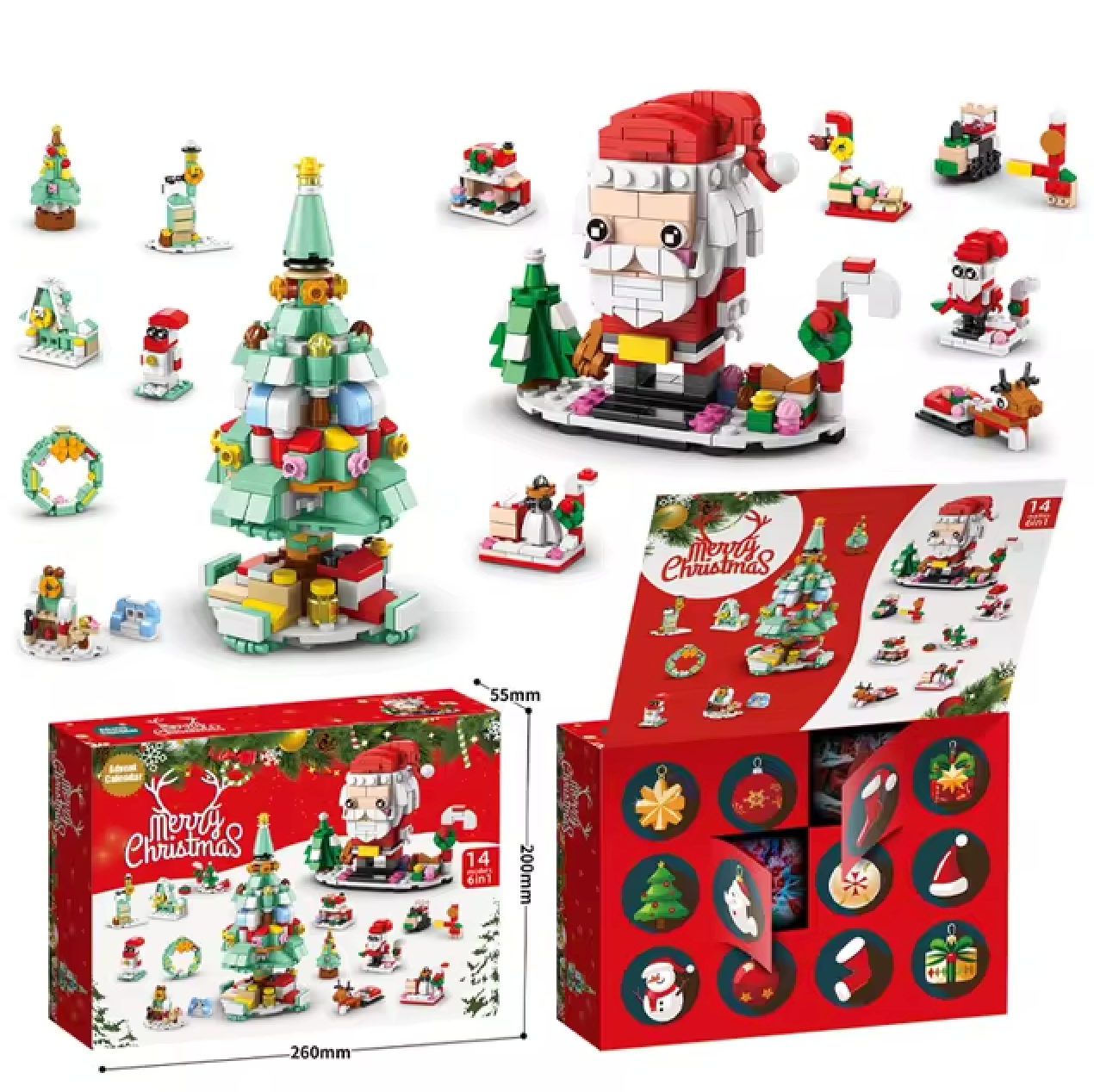 XXL Steck-Figuren Adventskalender