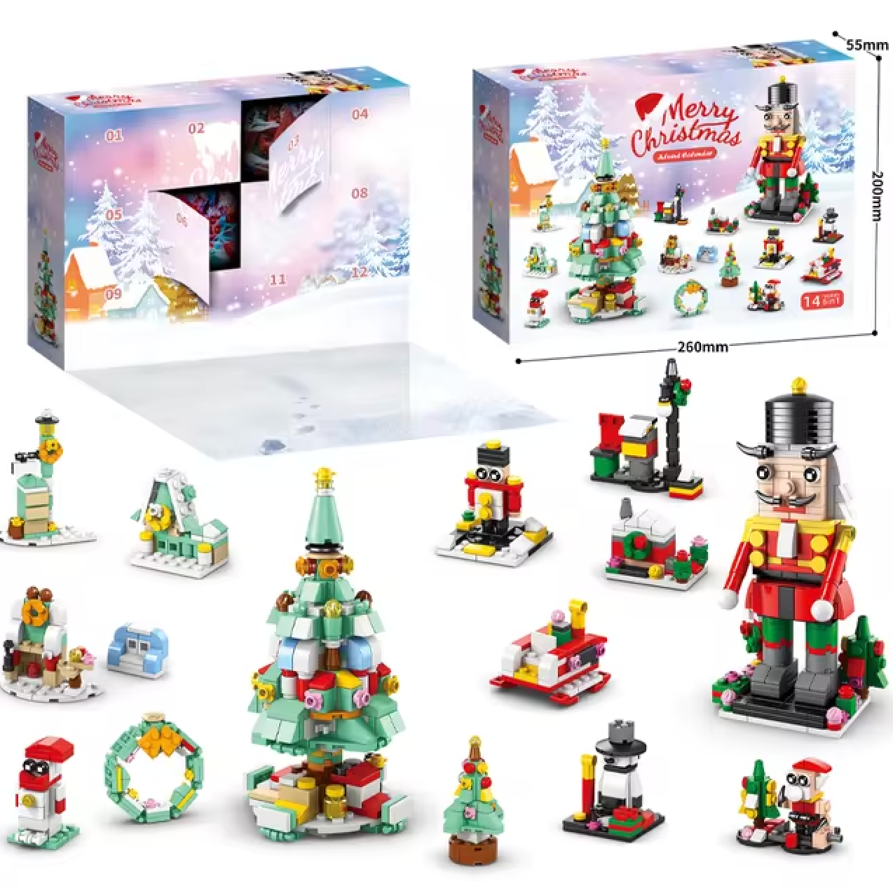 XXL Steck-Figuren Adventskalender