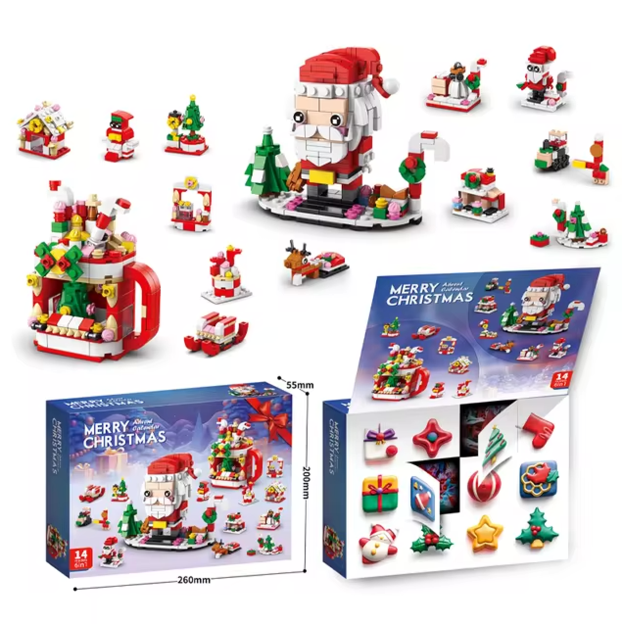 XXL Steck-Figuren Adventskalender