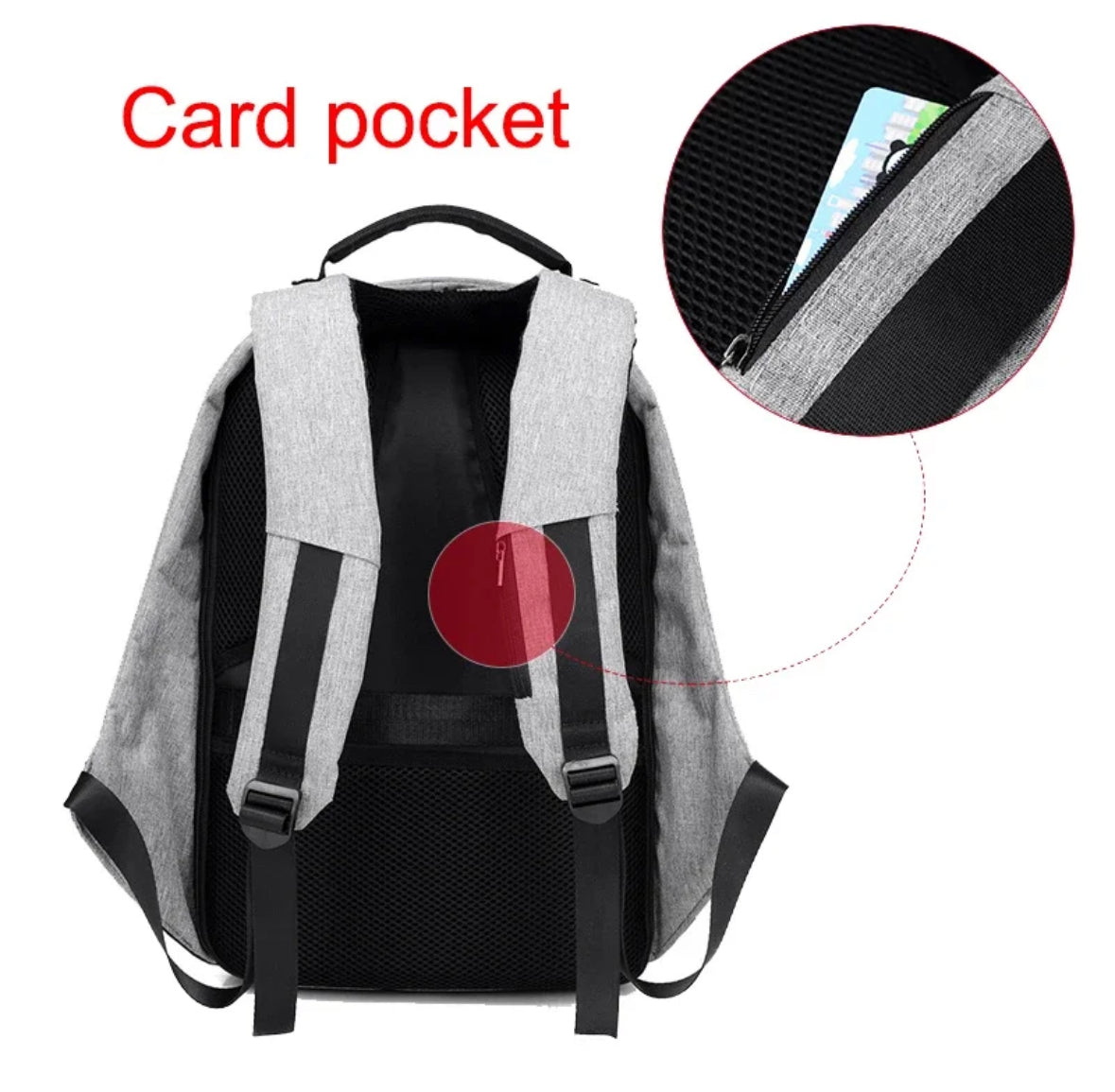 Diebstahl Schützender Rucksack