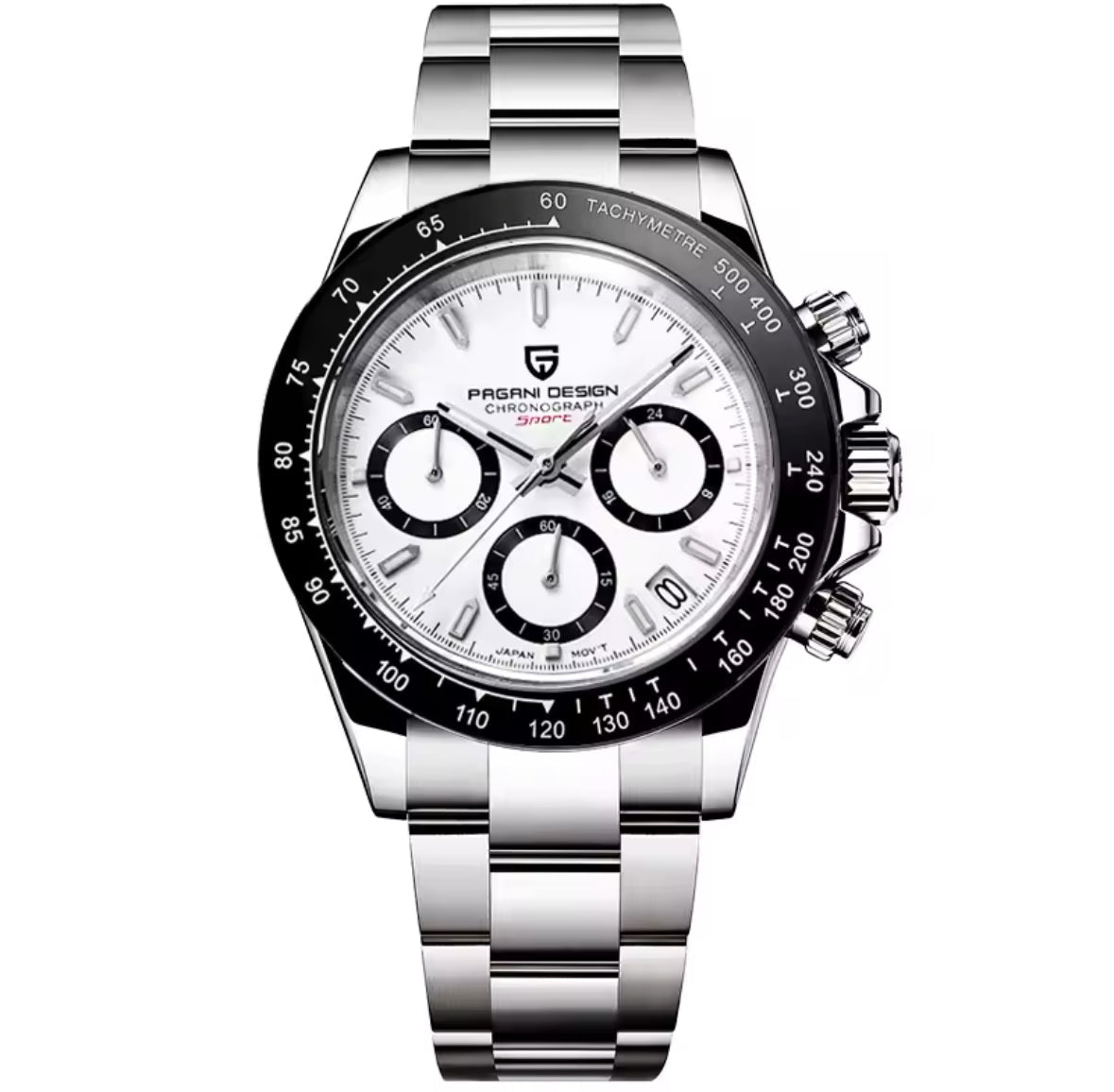 Retro Luxus Edelstahl Quarz Uhr