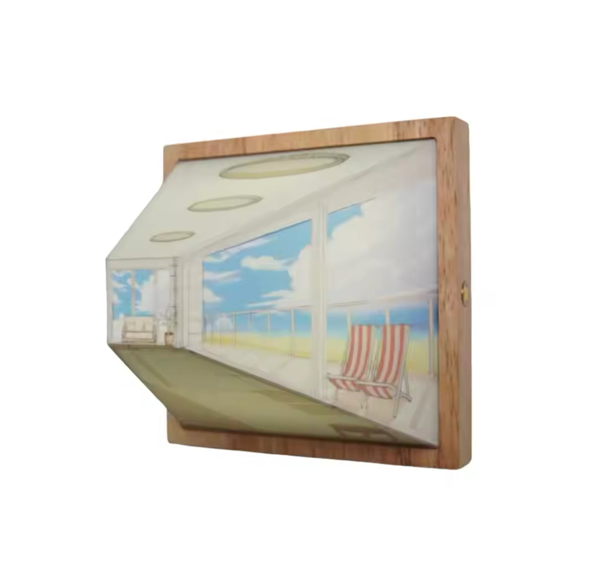3D Illusions LED Gemälde Lampe