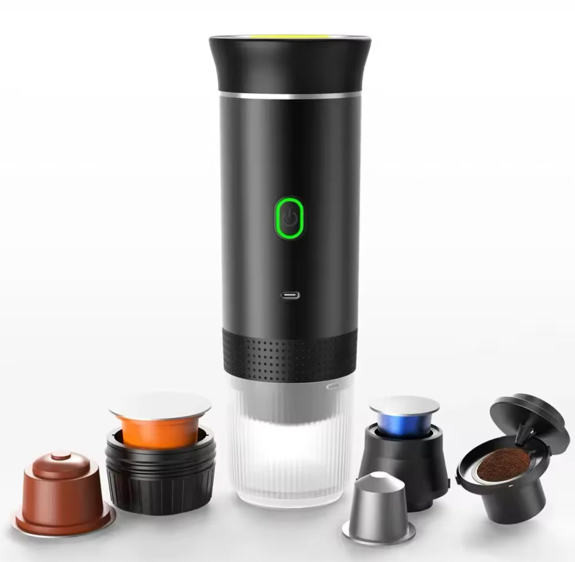 Mobile Espresso Maschine mit Heizfuntkion