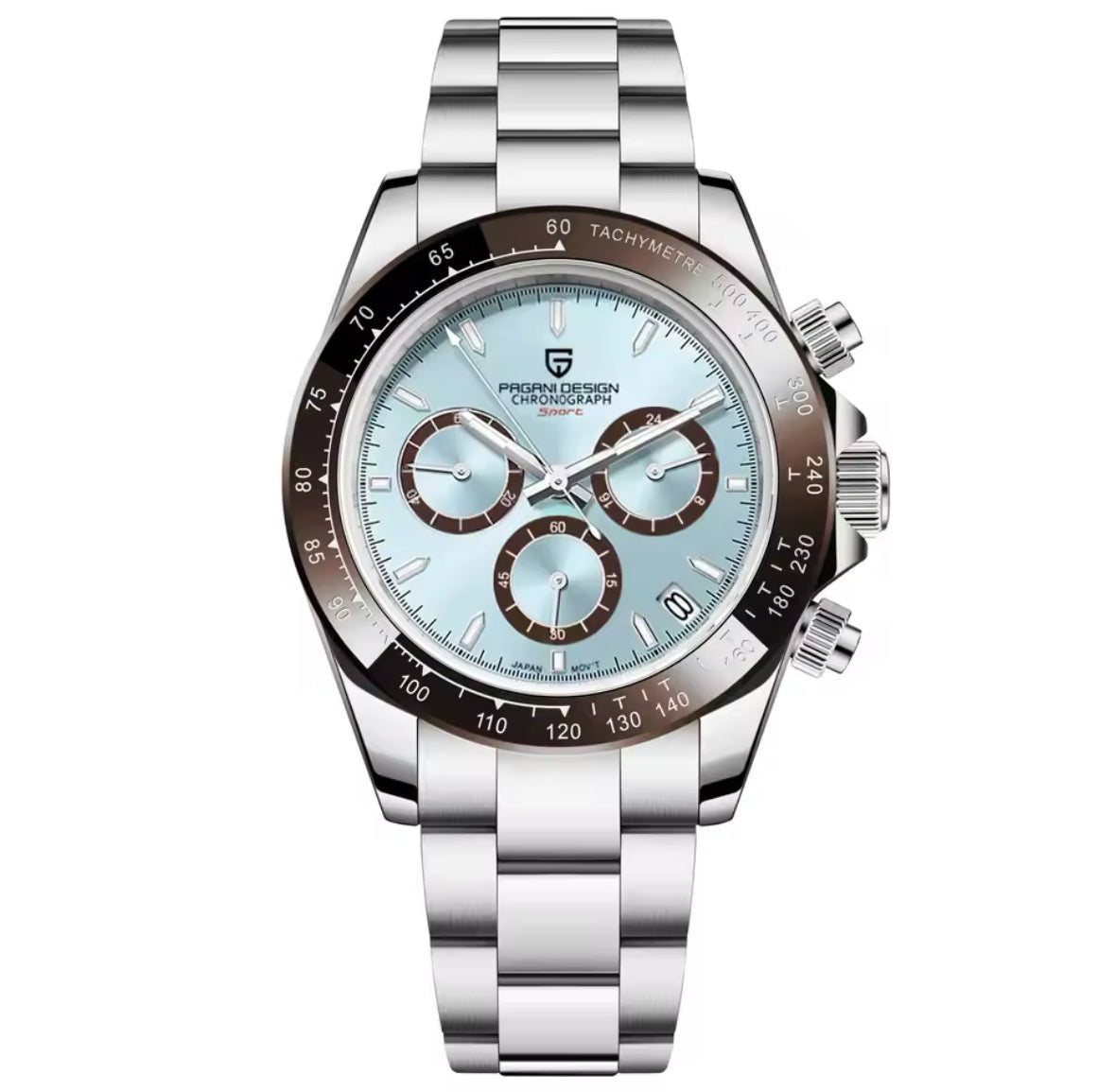 Retro Luxus Edelstahl Quarz Uhr
