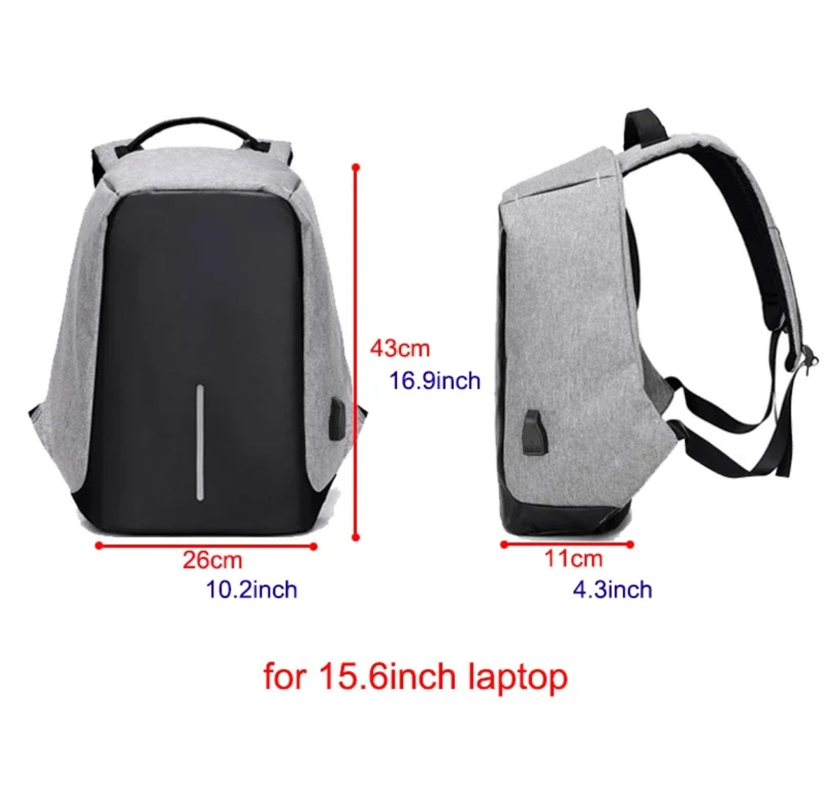 Diebstahl Schützender Rucksack