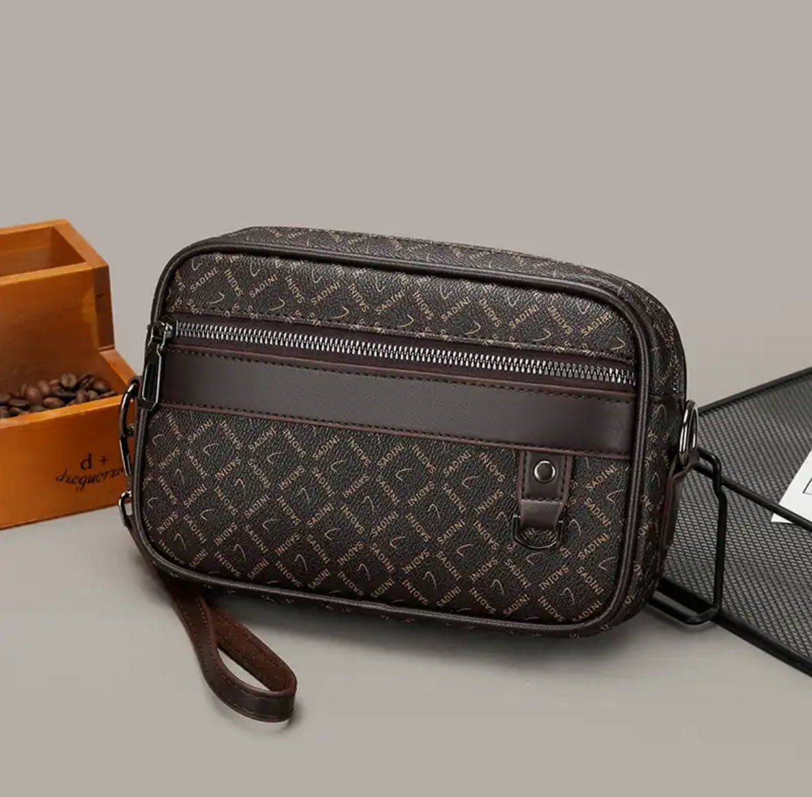 Luxuriöse Leder Design Umhängetasche