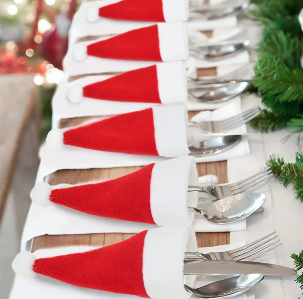 Weihnachts Deko für Besteck