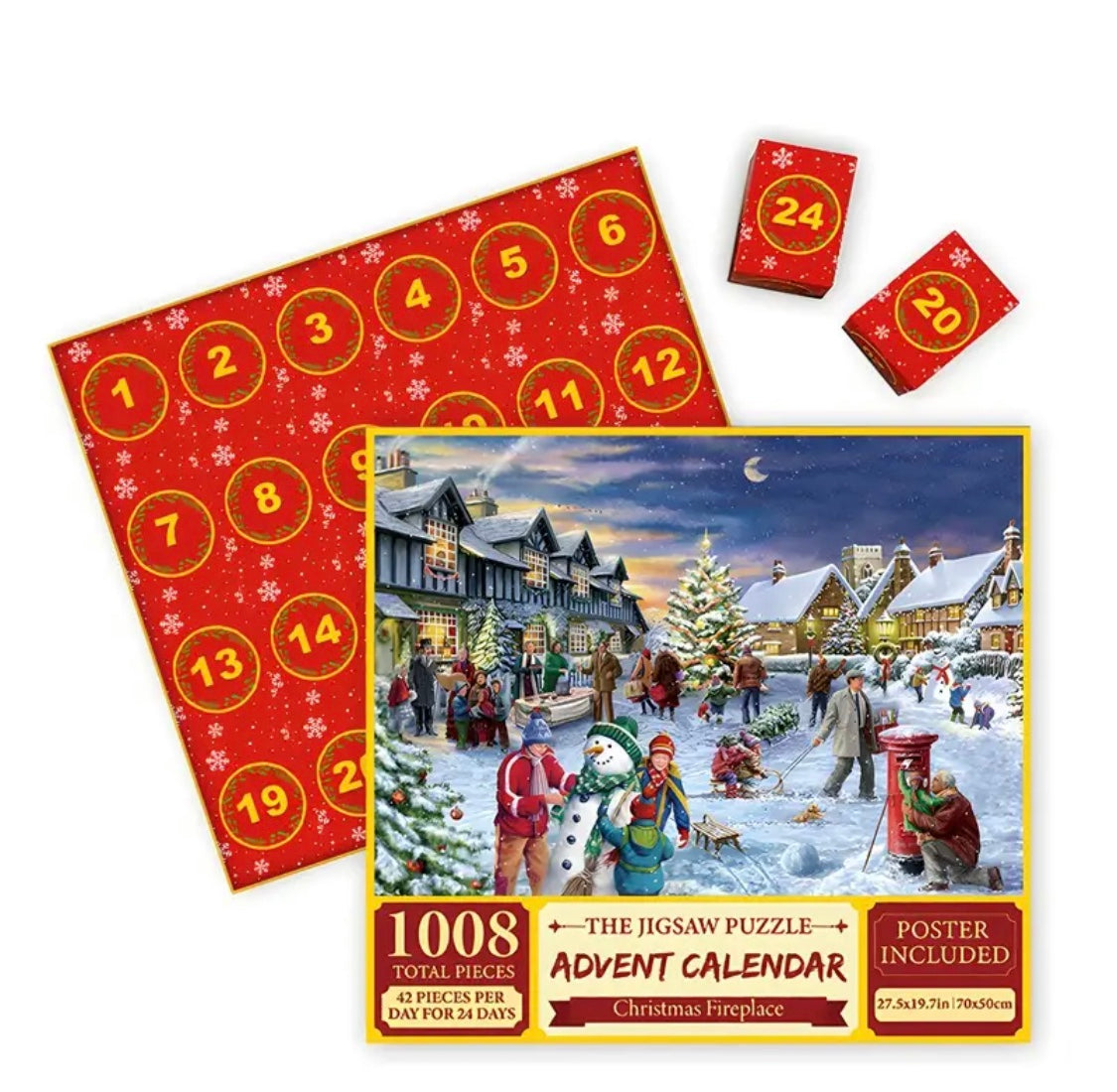 1008-Teiliger Puzzle Adventskalender