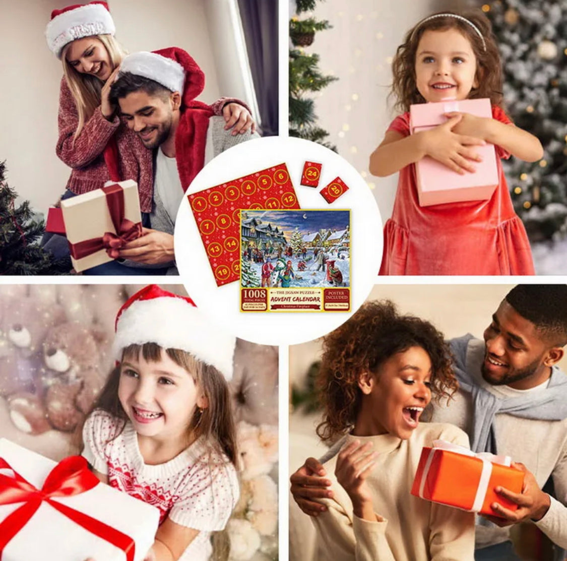 1008-Teiliger Puzzle Adventskalender