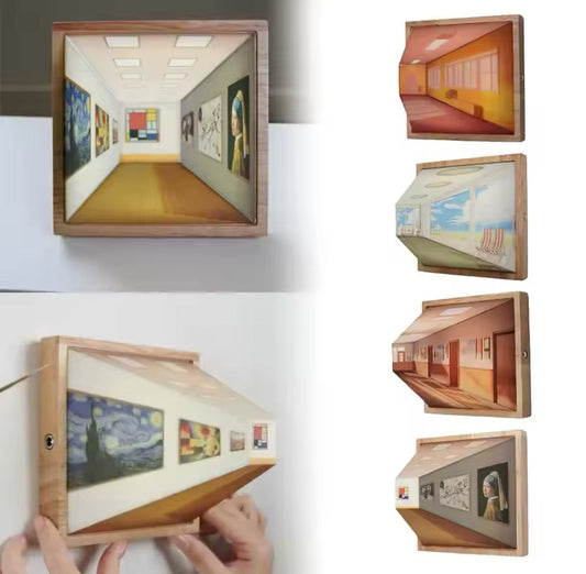3D Illusions LED Gemälde Lampe