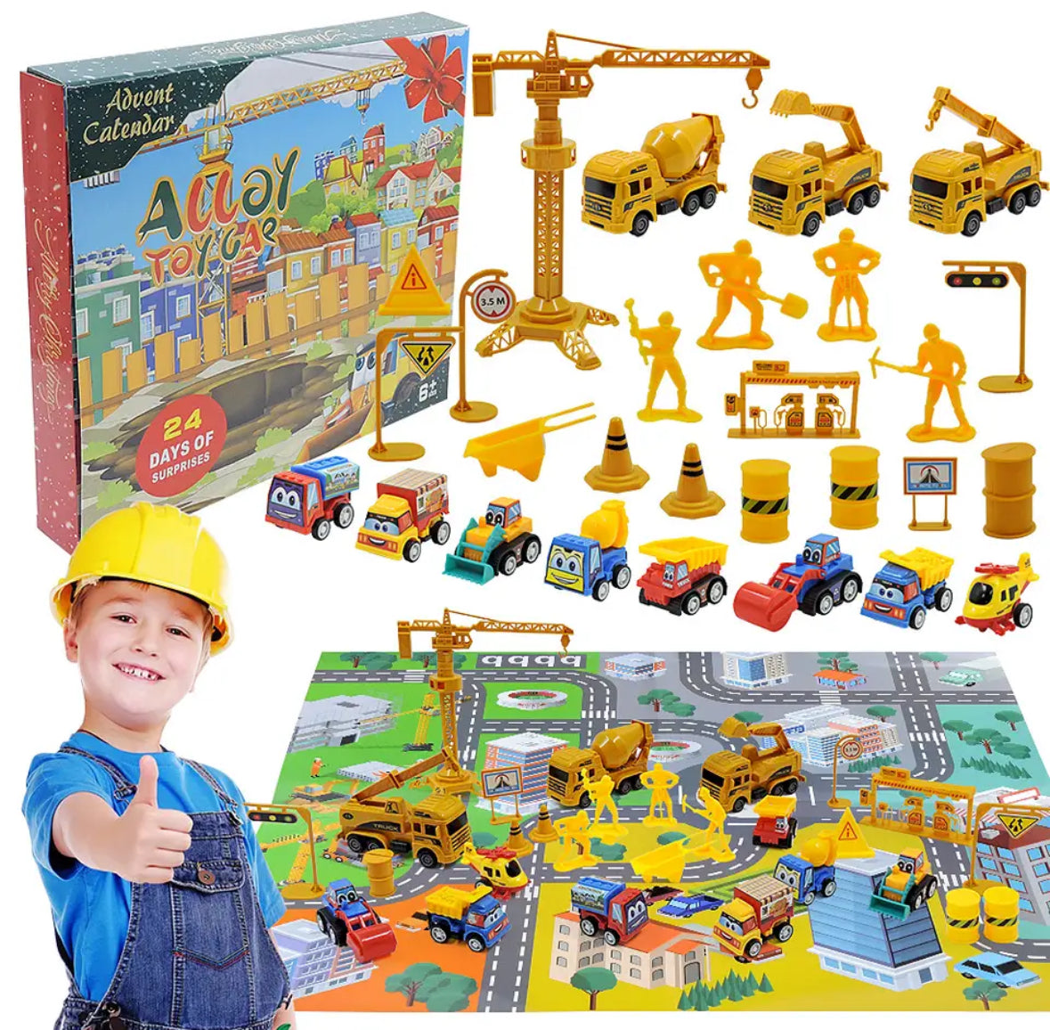 Spielzeug Auto Adventskalender