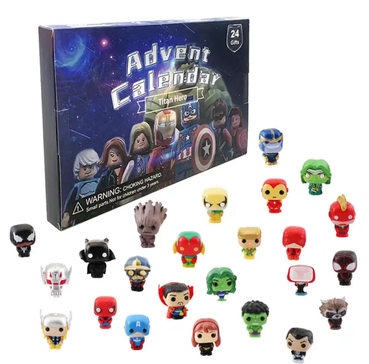 Lustiger Figuren Adventskalender