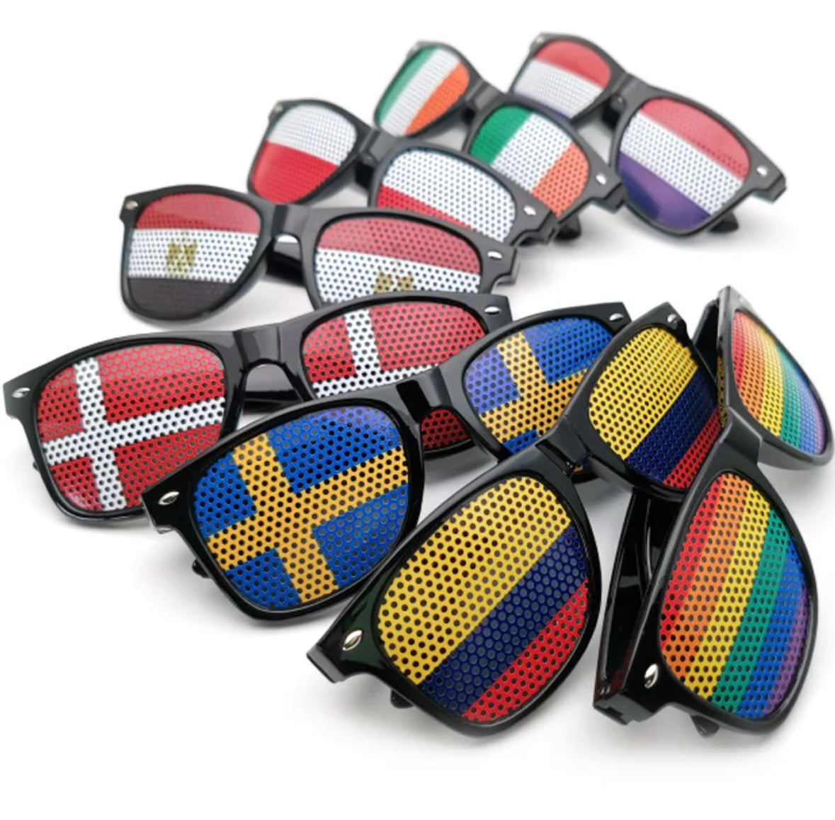 National Flaggen Brille