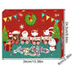 Mini Plüsch Anhänger Adventskalender