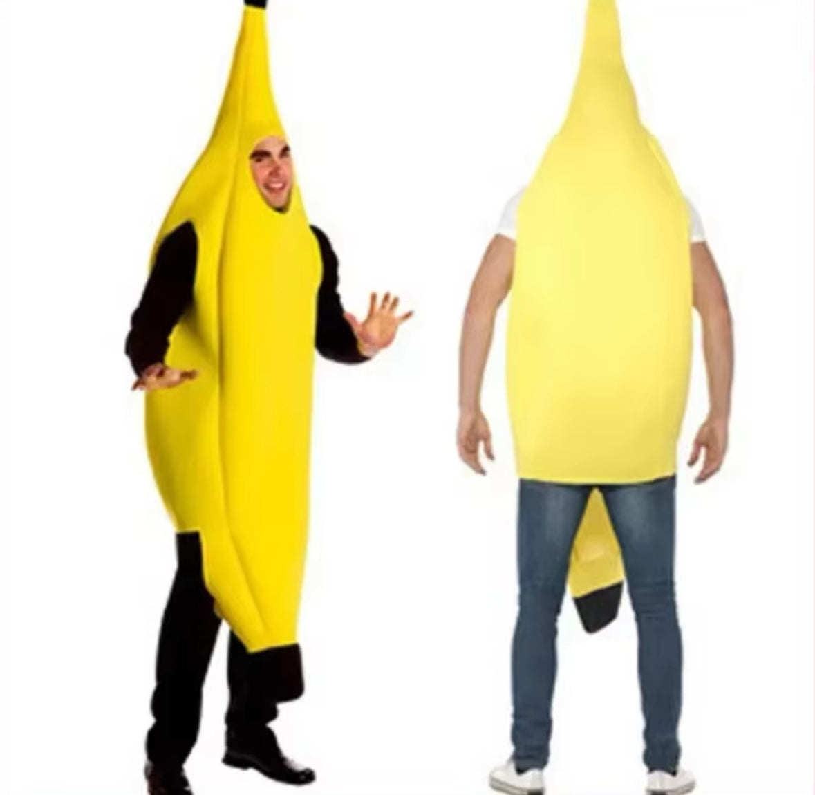 Bananen Ganzkörper Kostüm