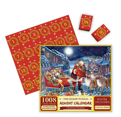 1008-Teiliger Puzzle Adventskalender