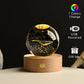 3D Kristall LED Kugel