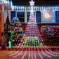 LED Weihnachtsbaum Lichterkette