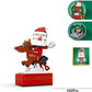 Rotierende Bauklotz Weihnachts Figuren