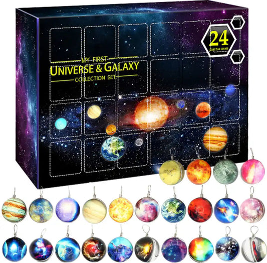 Planeten Anhänger Adventskalender