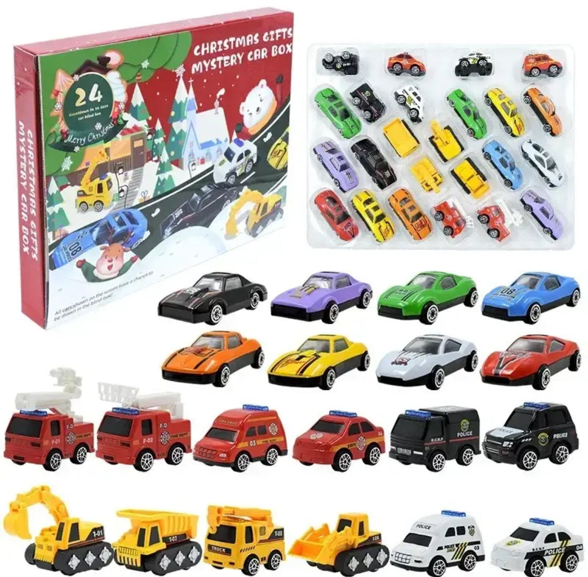 Spielzeug Auto Adventskalender