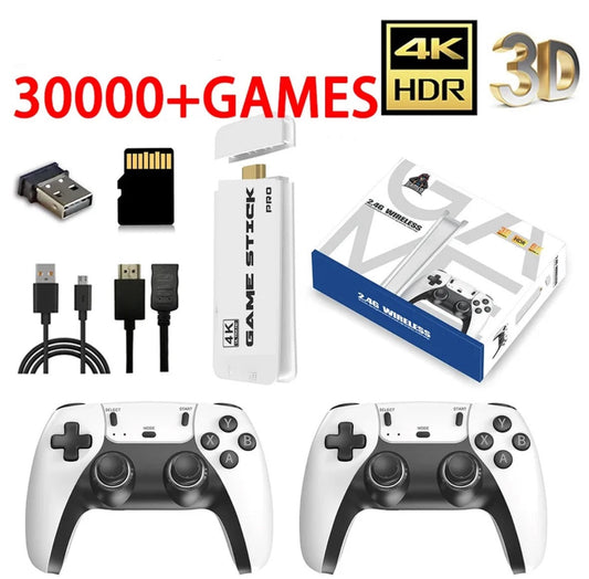 HDMI Retro Spiele Konsolen Stick mit 30`000 Spielen