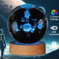 3D Kristall LED Kugel