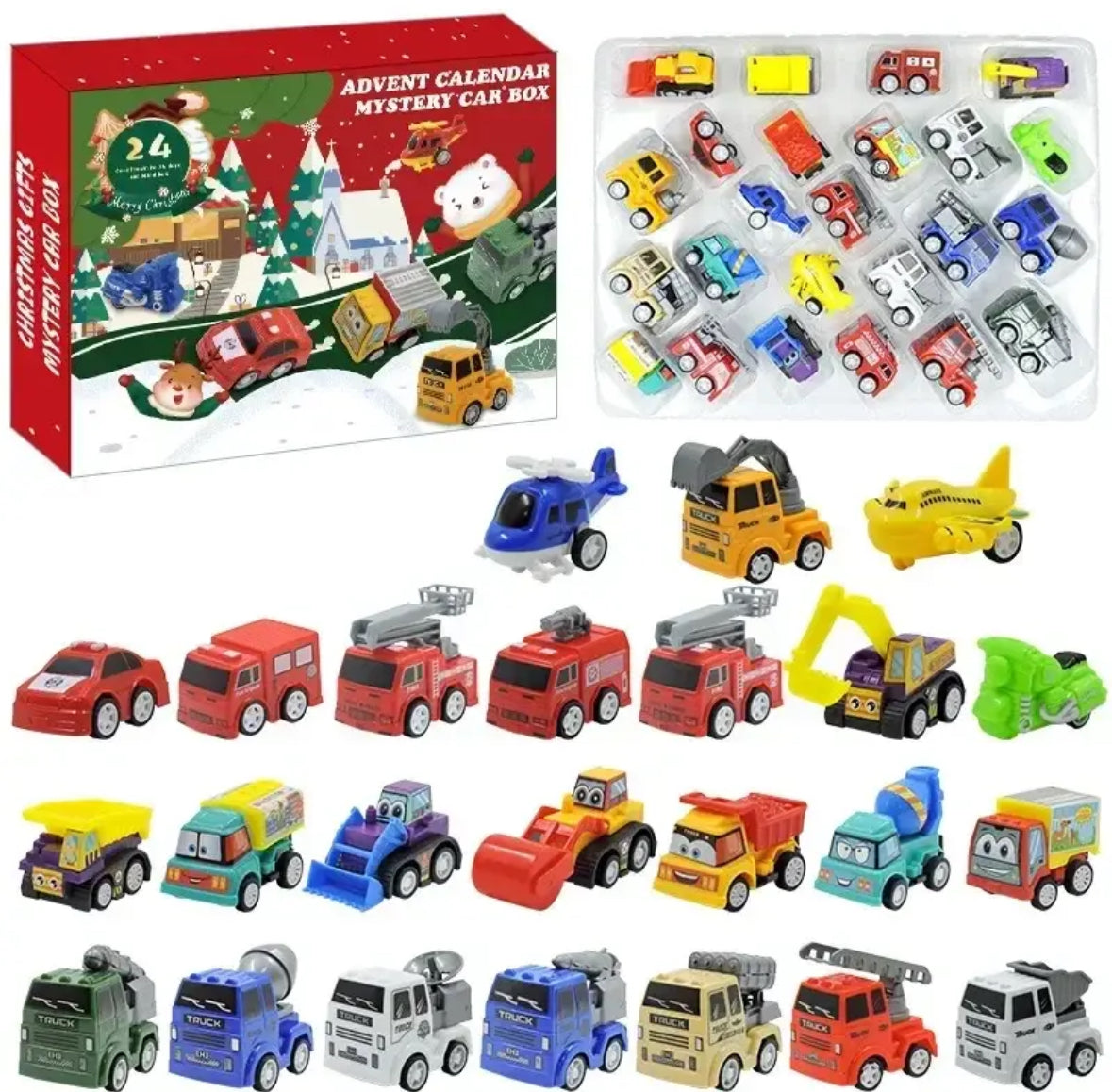 Spielzeug Auto Adventskalender