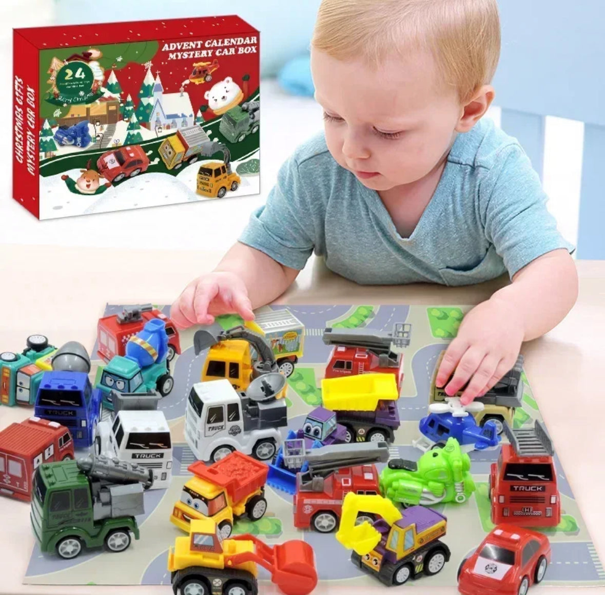 Spielzeug Auto Adventskalender