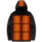 Beheizbarer Fleece Wärme Hoodie