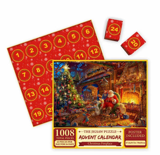 1008-Teiliger Puzzle Adventskalender
