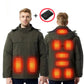 Beheizbare Wärme Winterjacke
