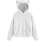 Flauschiger Plüsch Teddy Hoodie