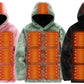 Beheizbarer Fleece Wärme Hoodie