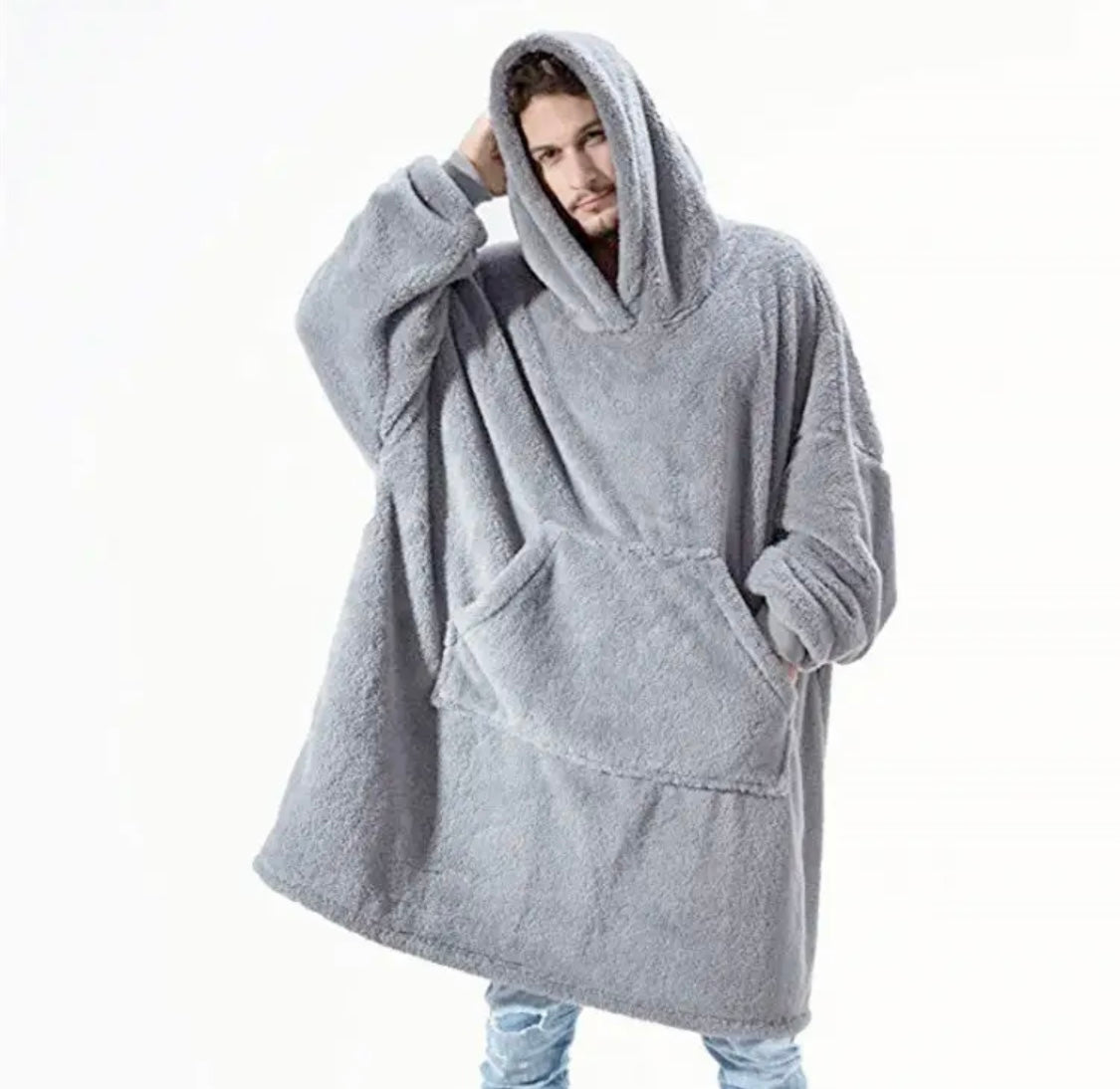 Flauschiger Kuschelpullover