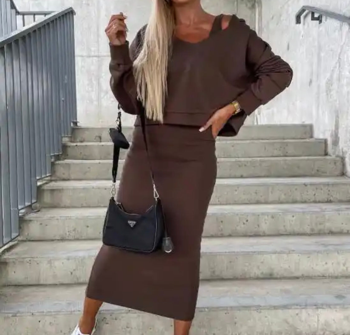 Everyday Kleid mit Pullover