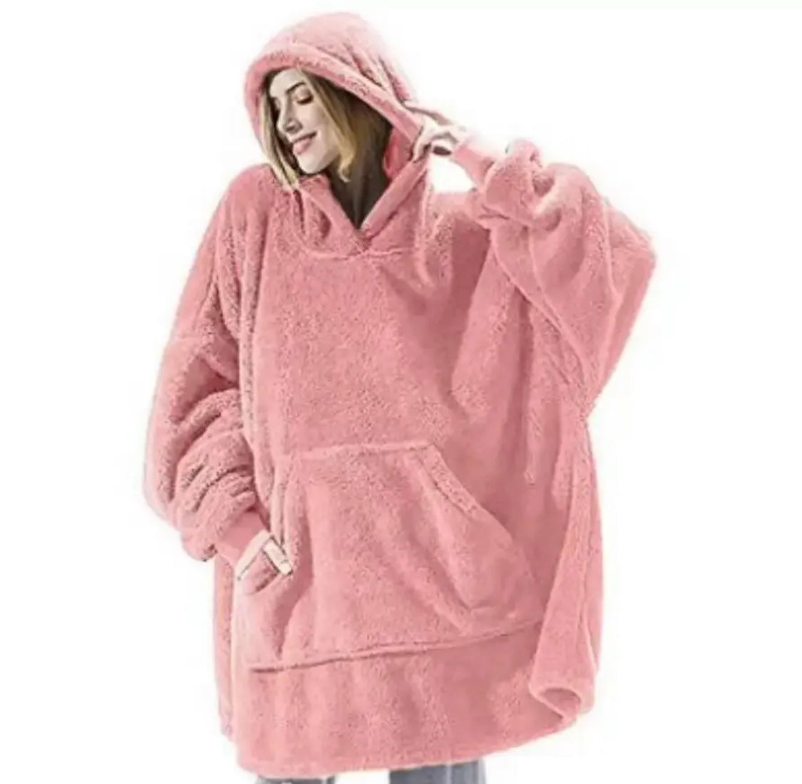 Flauschiger Kuschelpullover