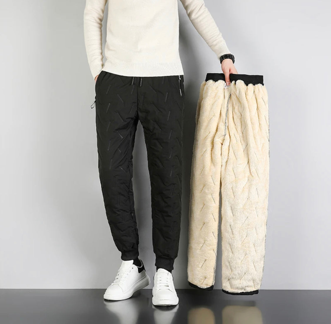 Gefütterte Multifunktions Winter Hose